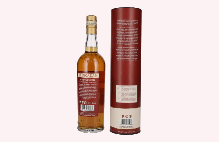 Glencadam RESERVA DE JEREZ 15 Years Old Single Malt OLOROSO SHERRY CASK FINISH 46% Vol. 0,7l in Geschenkbox