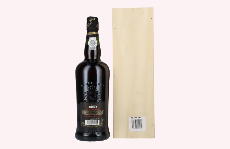 Gran Cruz 10 Years Old Tawny Port 19% Vol. 0,75l in Holzkiste