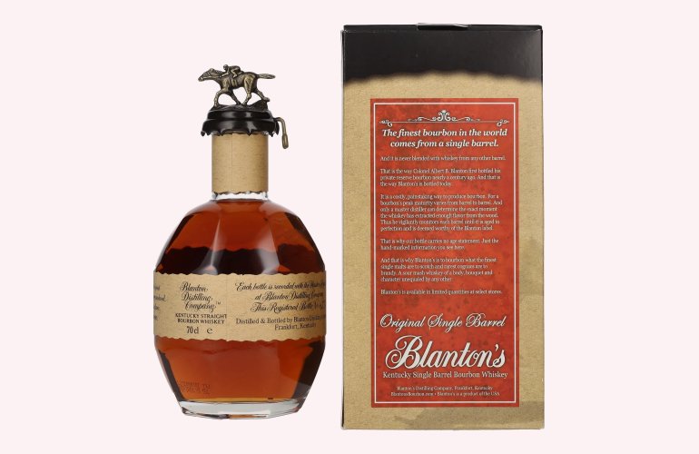 Blanton's The Original Single Barrel Bourbon Whiskey 46,5% Vol. 0,7l in Giftbox