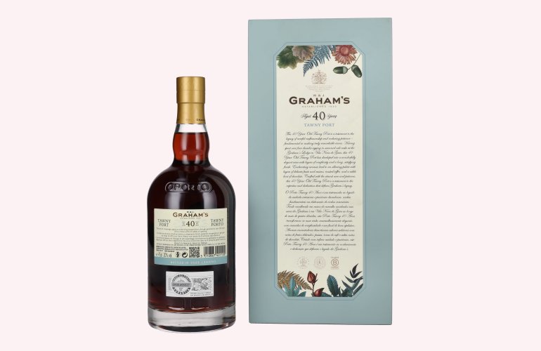 W. & J. Graham's Tawny Port 40 Years Old 20% Vol. 0,75l en boîte cadeau