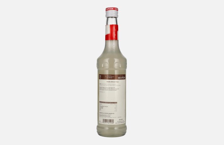 Le Sirop de Monin WEISSE MINZE 0,7l