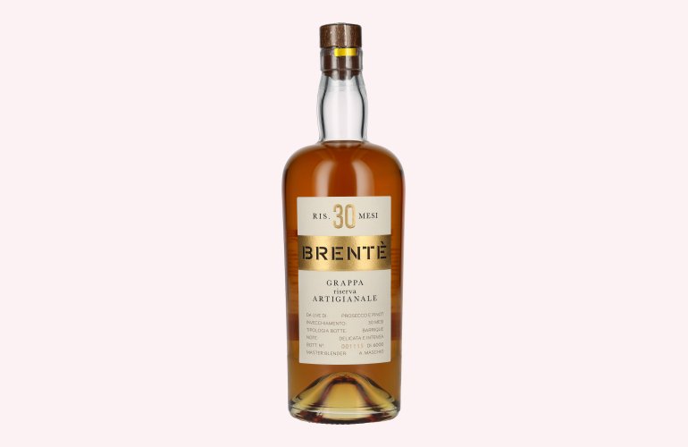 Maschio Beniamino 30 Mesi BRENTÈ Grappa Riserva Artigianale Barrique 42% Vol. 0,7l
