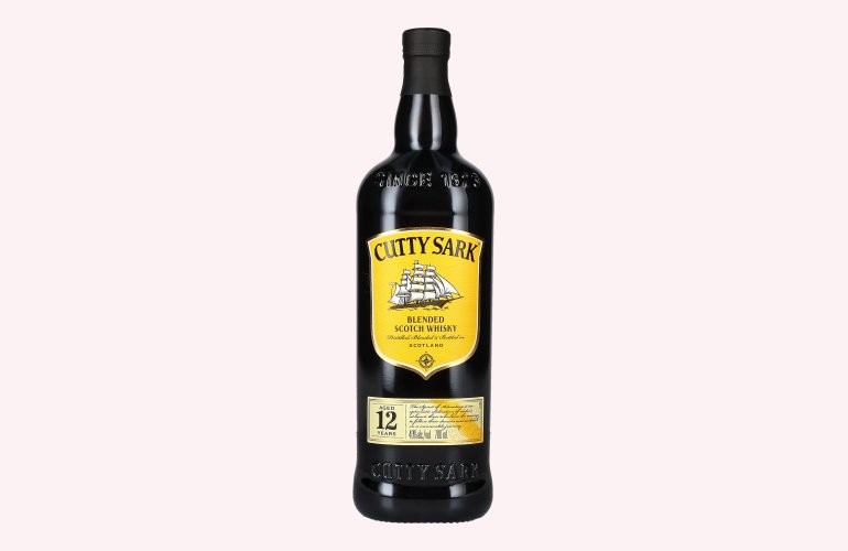 Cutty Sark 12 Years Old Blended Scotch Whisky 40% Vol. 0,7l