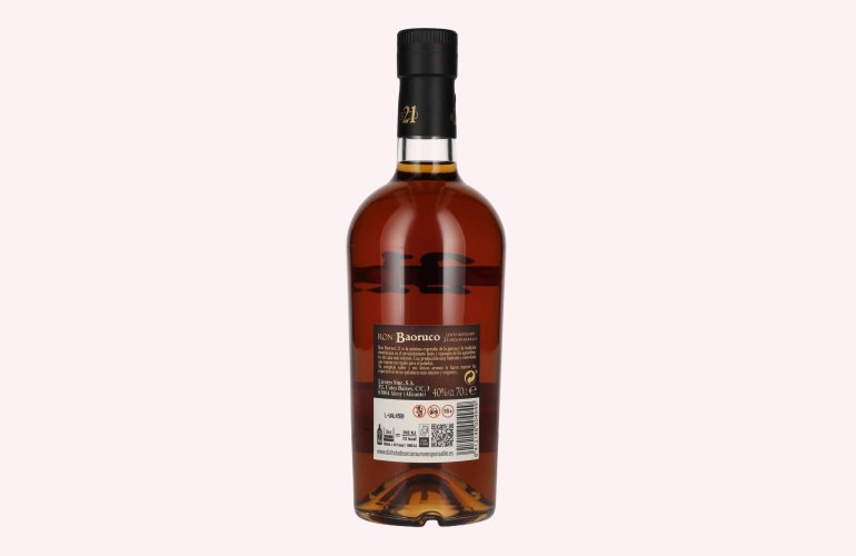 Ron Baoruco 21 Años Reserva Antigua Dominicano Premium 40% Vol. 0,7l
