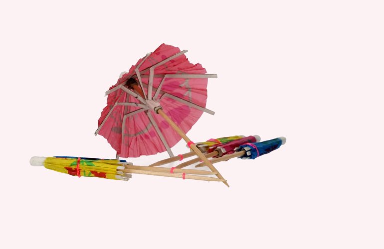 Dekopicker Eisschirmchen 6 Stück