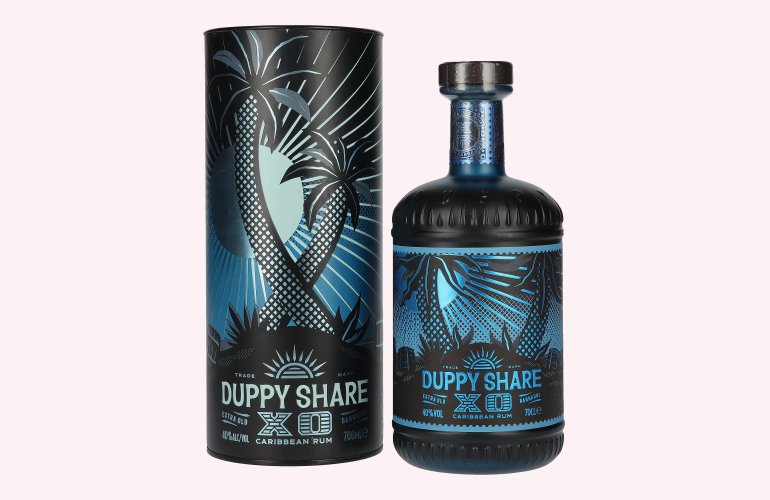 Duppy Share XO Caribbean Rum 40% Vol. 0,7l in Giftbox