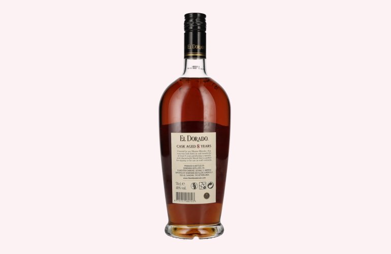 El Dorado 8 Years Old Cask Aged Demerara Rum 40% Vol. 0,7l
