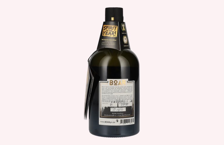 BOAR Blackforest Premium Dry Gin 43% Vol. 0,5l