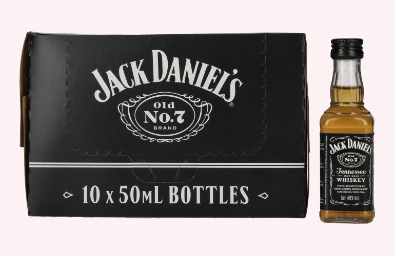 Jack Daniel's Tennessee Whiskey 40% Vol. 10x0,05l PET