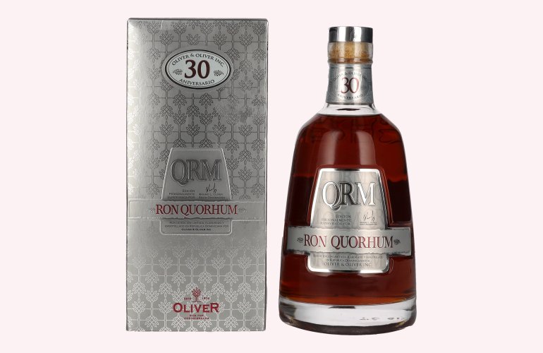 Ron Quorhum 30 Aniversario Old Vintage Rum 40% Vol. 0,7l en boîte cadeau