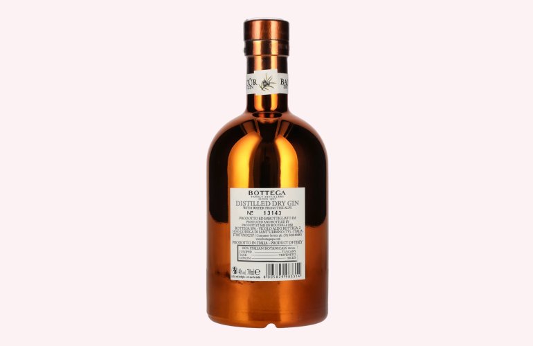 Bottega BACÛR Distilled Dry Gin 40% Vol. 0,7l