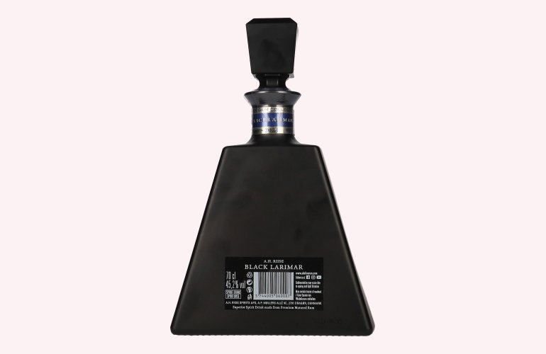 A.H. Riise Black BLACK LARIMAR Gem Collection Spirit Drink 45,2% Vol. 0,7l