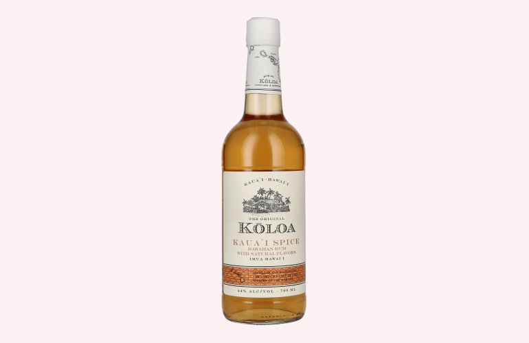 Kōloa Kaua'i SPICE Flavored Hawaiian Rum 44% Vol. 0,7l