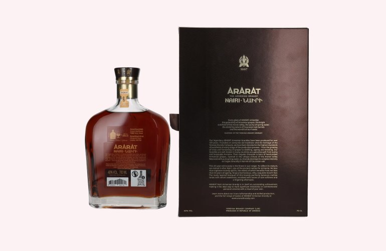 Ararat Nairi 20 Years Old 40% Vol. 0,7l in Geschenkbox