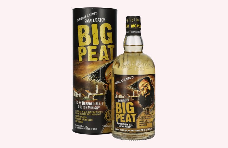 Douglas Laing BIG PEAT Small Batch Islay Blended Malt 46% Vol. 0,7l en boîte cadeau