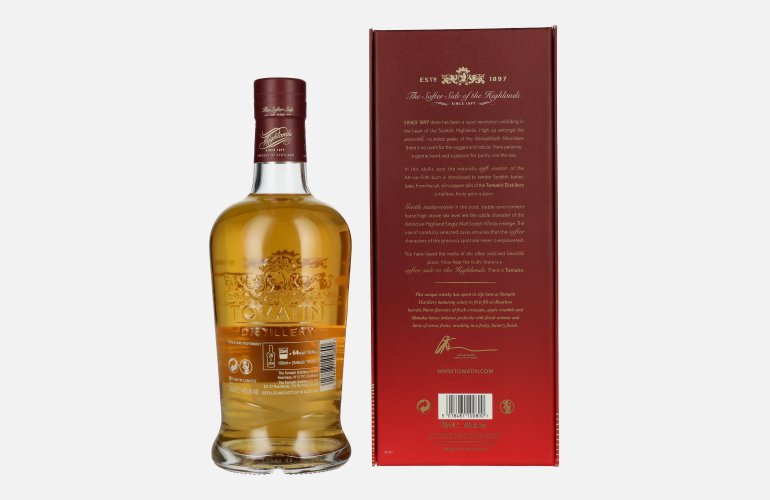 Tomatin 21 Years Old BOURBON CASKS Travel Retail Exclusive 46% Vol. 0,7l in geschenkverpakking