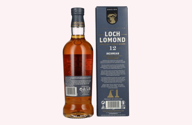 Loch Lomond Inchmoan 12 Years Old Single Malt Smoke & Spice 46% Vol. 0,7l in Geschenkbox