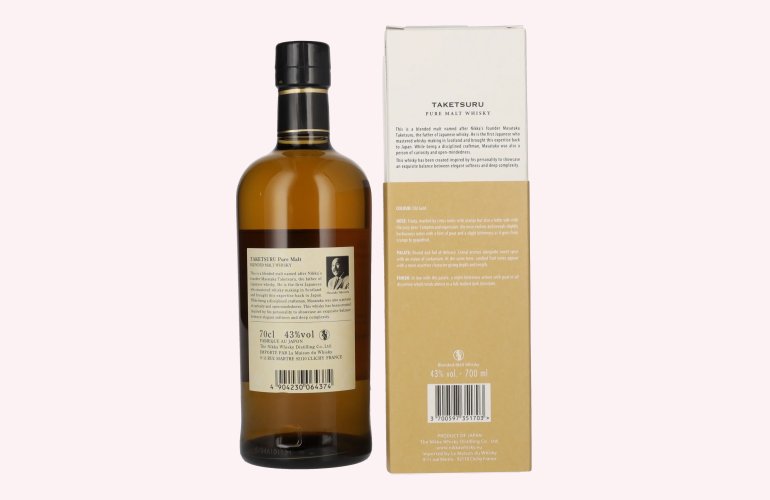 Nikka Whisky Taketsuru PURE MALT 43% Vol. 0,7l in Geschenkbox