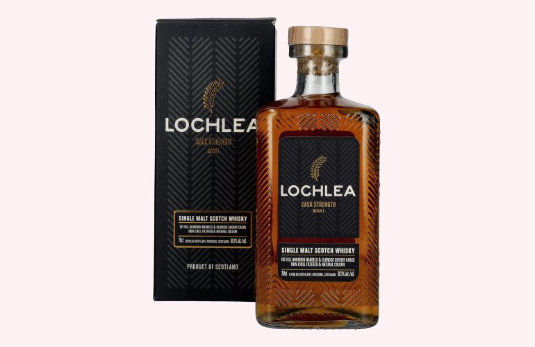 Lochlea CASK STRENGTH Single Malt Whisky Batch 1 60,1% Vol. 0,7l in Geschenkbox