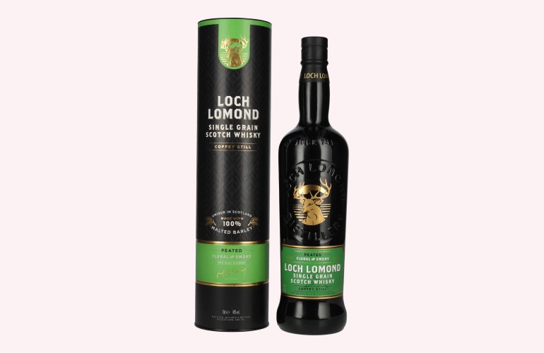 Loch Lomond PEATED Floral & Smoky Single Grain 46% Vol. 0,7l in geschenkverpakking