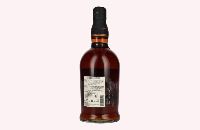 Foursquare 14 Years Old SOVEREIGNTY Single Blended Rum 62% Vol. 0,7l