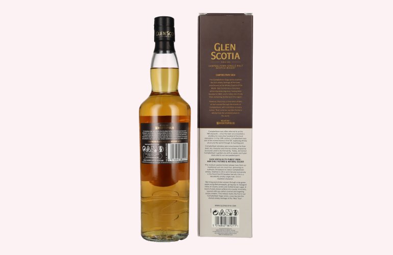 Glen Scotia Campbeltown SAGA WHISKYPOLIS Release No. 1 50% Vol. 0,7l en boîte cadeau