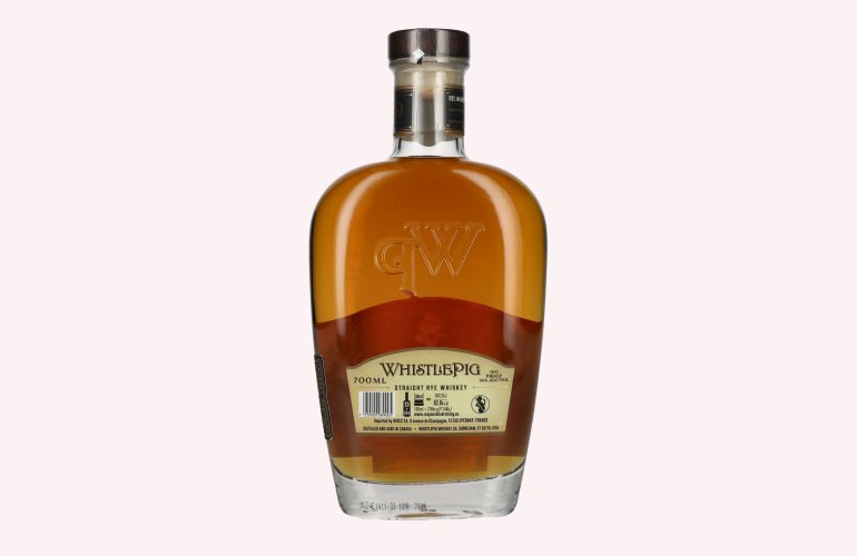 WhistlePig 10 Years Old SMALL BATCH Rye Whiskey 50% Vol. 0,7l