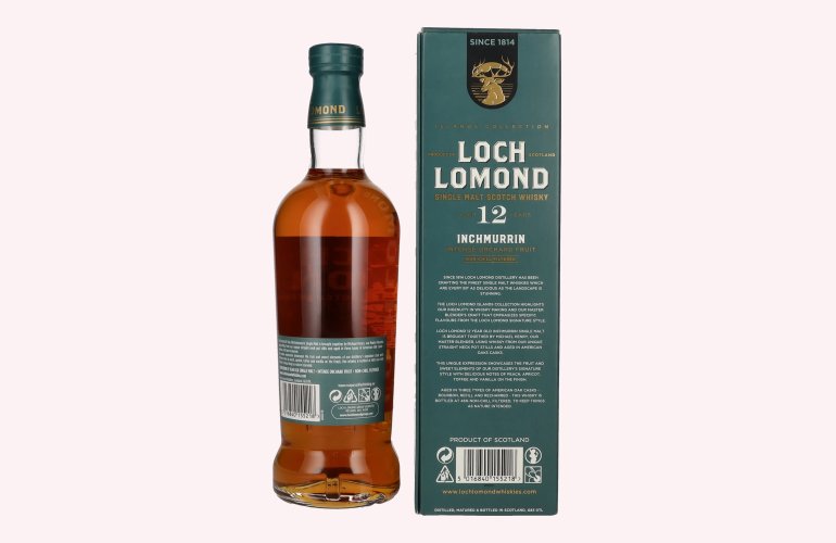 Loch Lomond Inchmurrin 12 Years Old 46% Vol. 0,7l in Giftbox