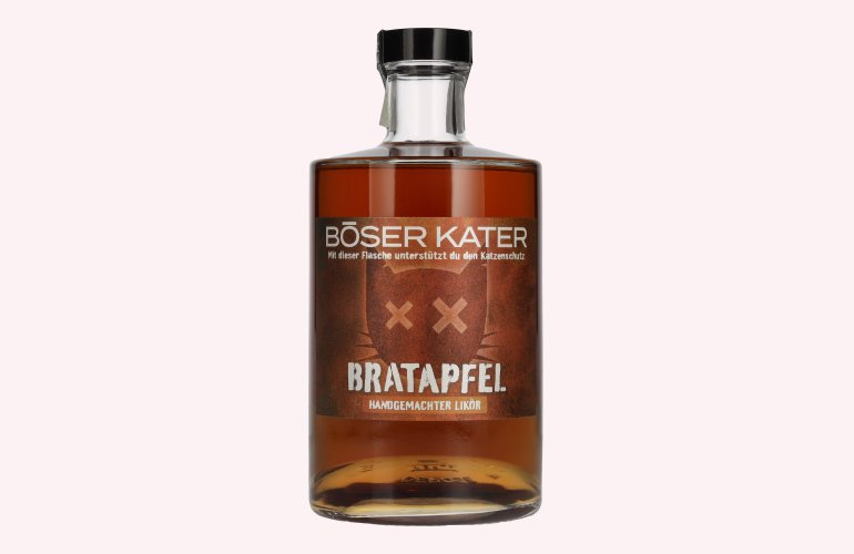 BÖSER KATER Bratapfel Likör 20% Vol. 0,5l