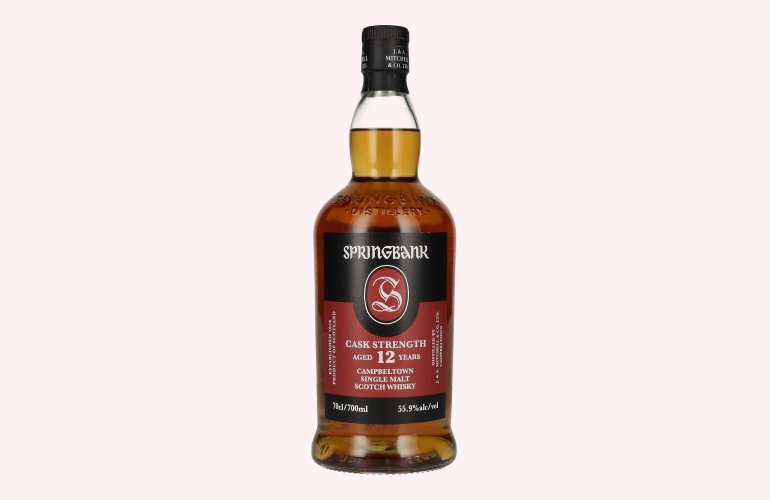 Springbank 12 Years Old CASK STRENGTH Campbeltown Single Malt Scotch Whisky 55,9% Vol. 0,7l