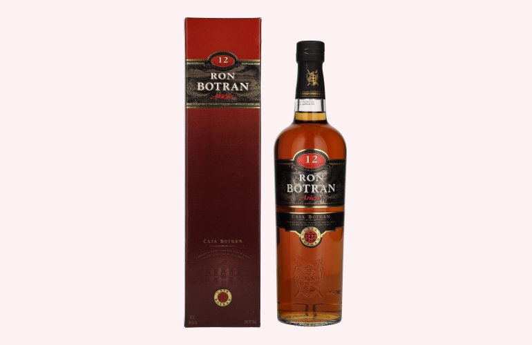 Botran Ron Añejo 12 Sistema Solera 40% Vol. 0,7l in Geschenkbox