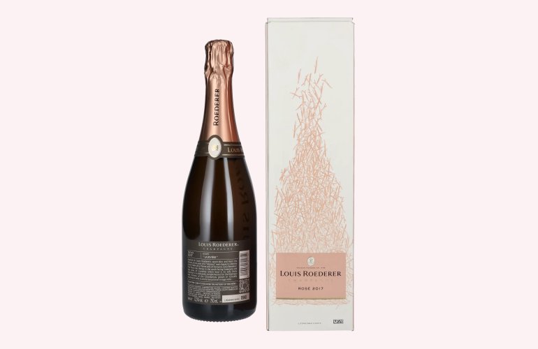 Louis Roederer Champagne ROSÉ Vintage 2017 12,5% Vol. 0,75l in Geschenkbox