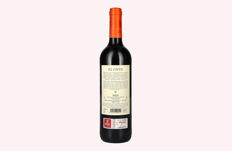 El Coto Rioja Crianza DOC 2019 13,5% Vol. 0,75l