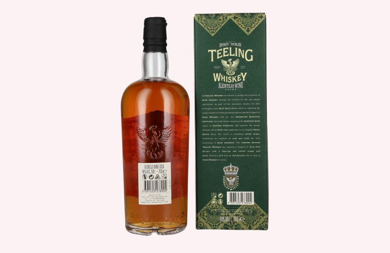 Teeling Whiskey Portuguese Selection ALENTEJO WINE Cask 46% Vol. 0,7l in geschenkverpakking