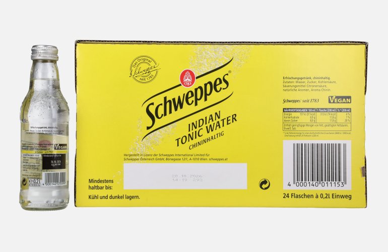 Schweppes Indian Tonic Water 24x0,2l