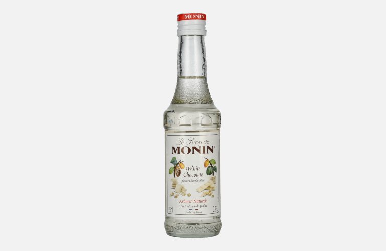Le Sirop de Monin WEIßE SCHOKOLADE 0,25l