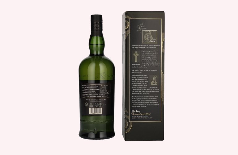 Ardbeg TEN Years Old Islay Single Malt 46% Vol. 1l in Geschenkbox