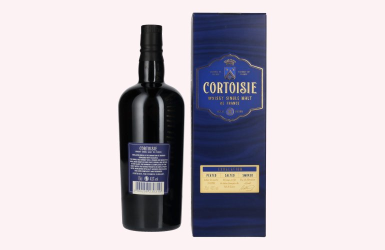 Cortoisie EXHALATION Whisky Single Malt de France 43% Vol. 0,7l en boîte cadeau