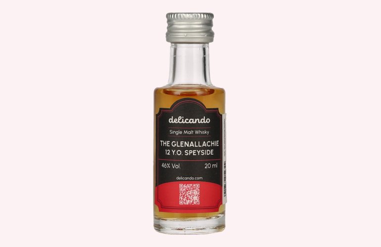 The GlenAllachie 12 Years Old Speyside Single Malt 46% Vol. 0,02l