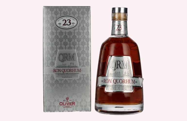 Ron Quorhum 23 Sistema Solera 40% Vol. 0,7l en boîte cadeau