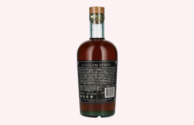 Terra Verde Extra Old Sweet Original Rum Based Spirit 40% Vol. 0,7l