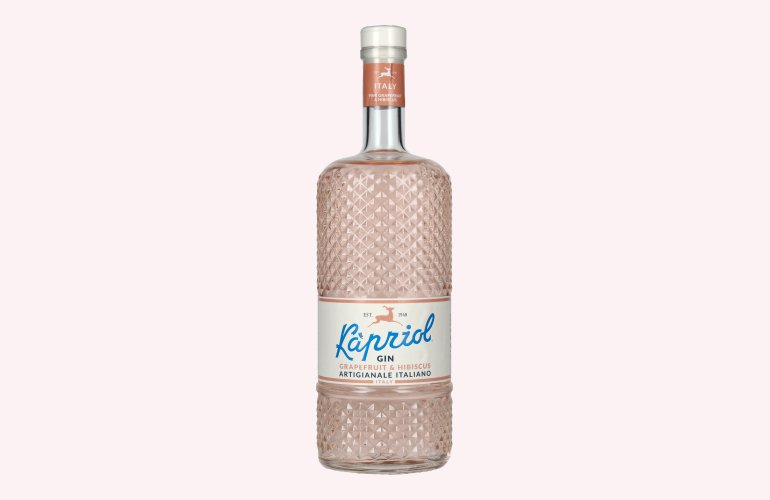 Kapriol GRAPEFRUIT & HIBISCUS Gin Artigianale Italiano 40,7% Vol. 0,7l