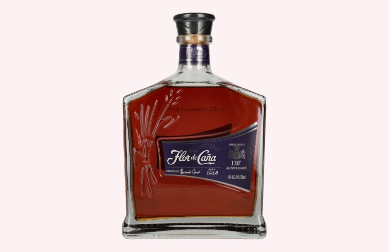 Flor de Caña 130th Anniversary Rum 45% Vol. 0,7l
