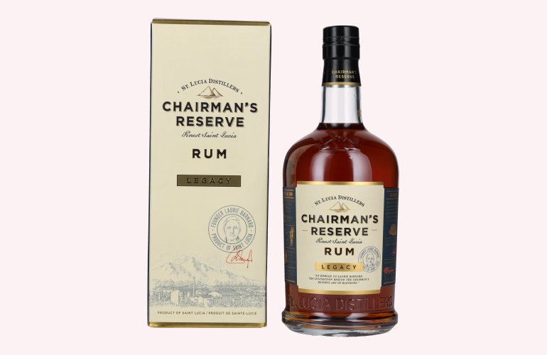 Chairman's Reserve Rum LEGACY 43% Vol. 0,7l in Giftbox