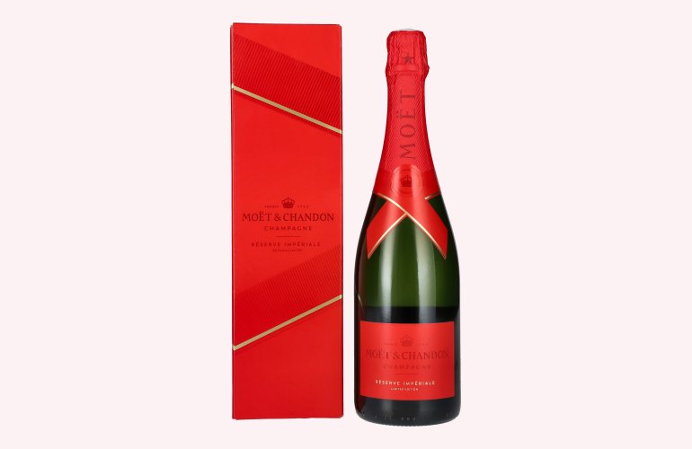 Moët & Chandon Champagne RÉSERVE IMPÉRIALE Brut Édition Limitée 12,5% Vol. 0,75l in Geschenkbox
