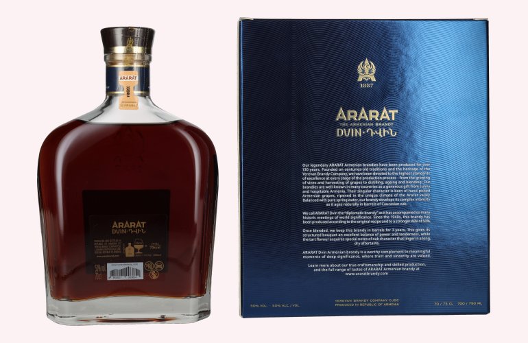 Ararat Dvin Collection Reserve 50% Vol. 0,7l en boîte cadeau
