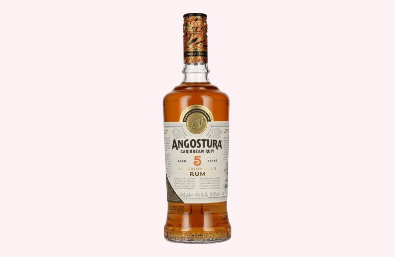Angostura 5 Years Old Superior Gold Rum 40% Vol. 0,7l