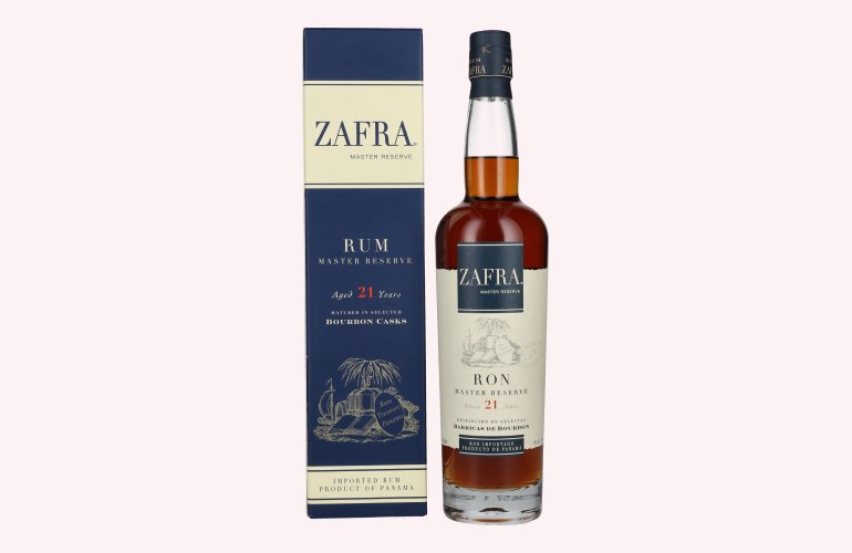 Zafra Añejo 21 Años Ron Master Reserve 40% Vol. 0,7l en boîte cadeau
