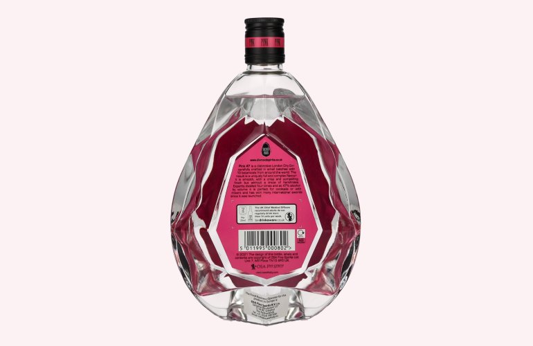 Pink 47 London Dry Gin 47% Vol. 0,7l