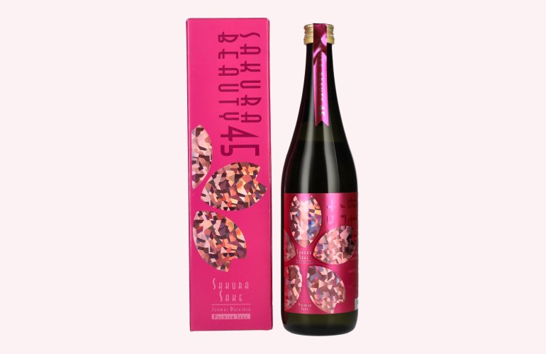 Ozeki Junmai Daiginjo Sakura Beauty 45 15,5% Vol. 0,72l in geschenkverpakking